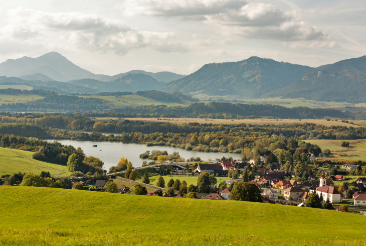 pohľad na krajinu