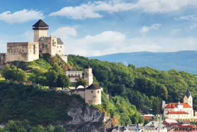 pohľad na Trenčín