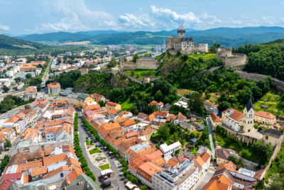 pohľad na Trenčín