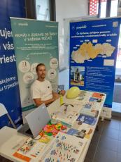 Info point at the venue