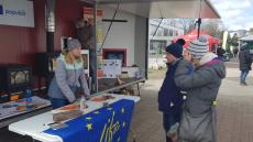 Info point at the venue