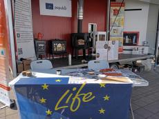 Info point at the venue