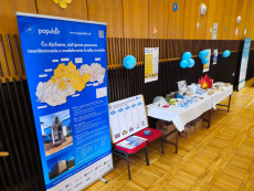 Info point at the venue