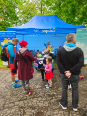 Info point at the venue