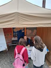Info point at the venue