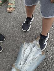 Deti počas mapovania terénu