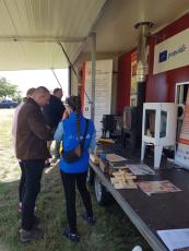 Info point at the venue