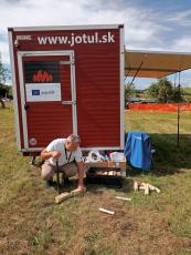 Info point at the venue