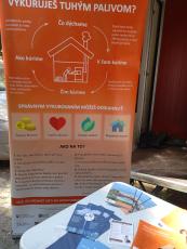 Info point at the venue