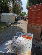 Info point at the venue