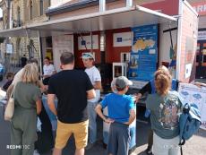 Info stánok na podujatí