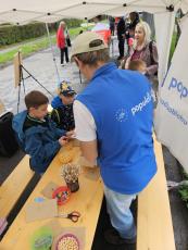 Info stánok počas podujatia