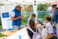 Info stánok na podujatí