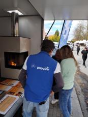 Info stánok počas podujatia