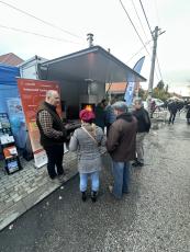 Info stánok počas podujatia