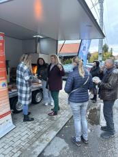 Info stánok počas podujatia