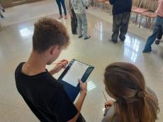 Air Quality with students in Myjava