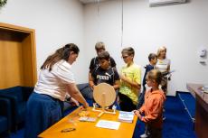 Info point at the venue