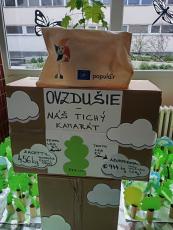 Info stánok počas podujatia